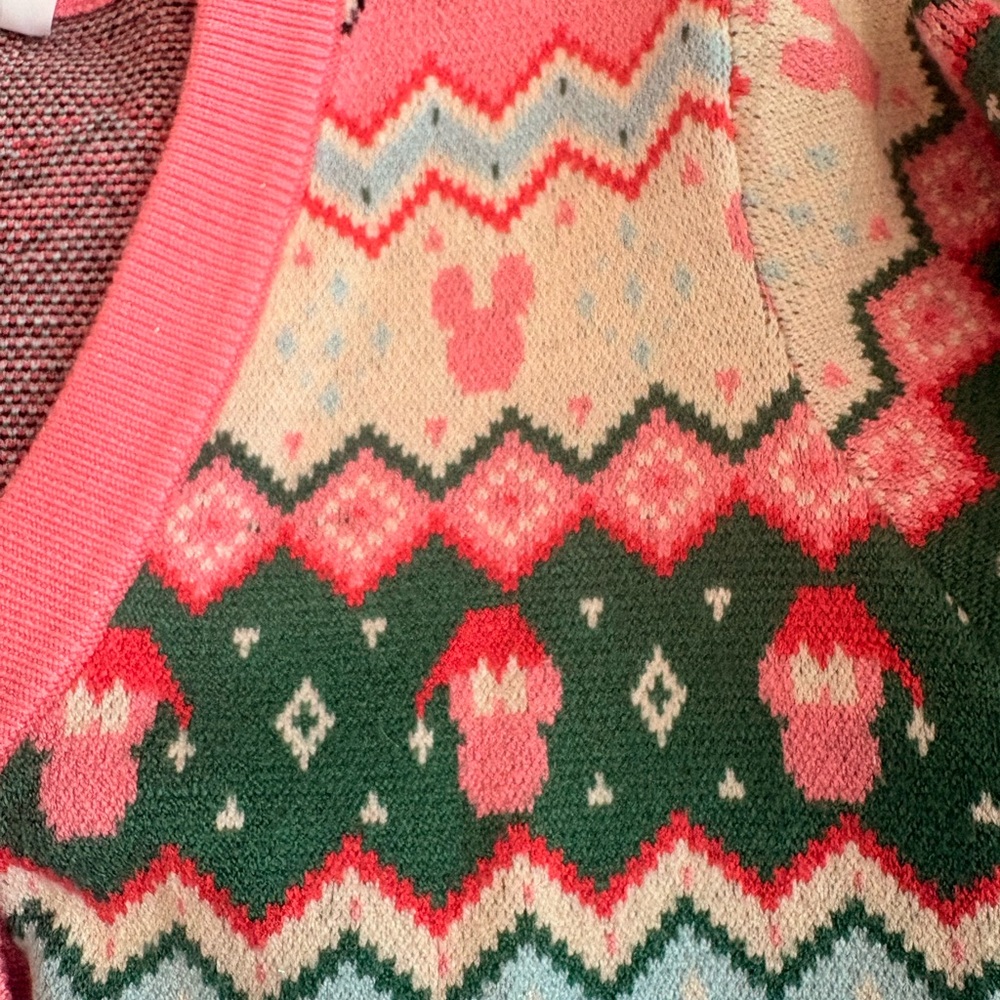 Disney Pink and Green Kids Sweater - Picture 14 of 14